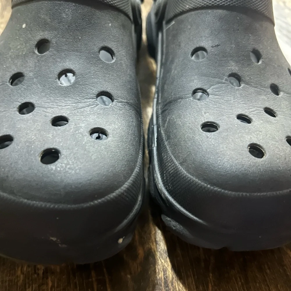 Crocs Mens Classic All Terrain‎ Clog Black Size Mens 9 Womens 11